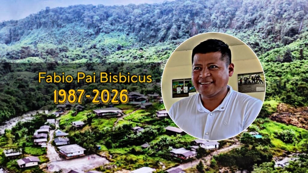 Consternación en El Gran Sábalo por la partida del hermano Awá Fabio Pai Bisbicus
